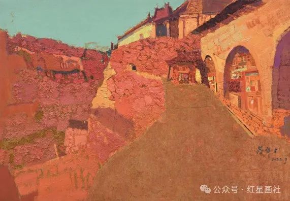 吴有才探寻红色印记，将意境与气韵融合，留下“红色记忆”