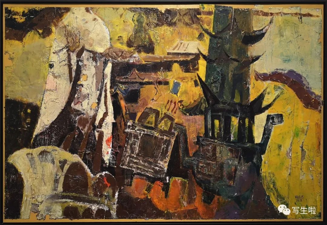 “艺术的掘进者”吴良孝与自然对话，作品中蕴含着宽宏的沉思和冥想