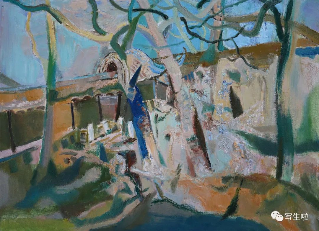 “艺术的掘进者”吴良孝与自然对话，作品中蕴含着宽宏的沉思和冥想