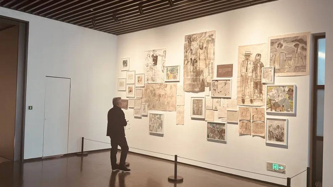 风起笔墨 舞动心灵——张培成“不舍微风”艺术展在上海展出中