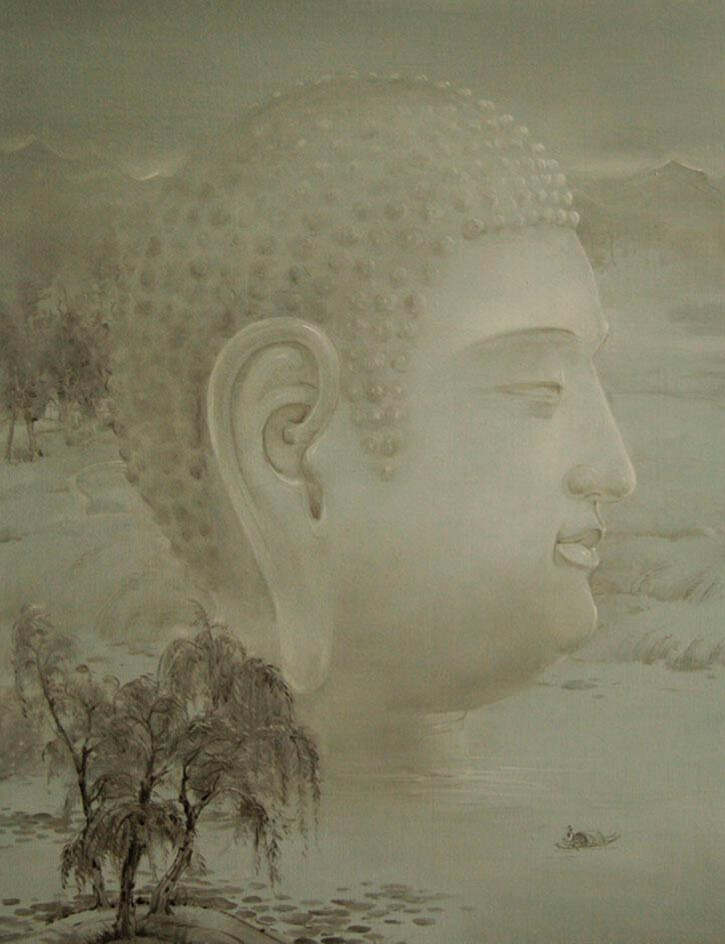 造形写心，形神兼备——品读陶宏佛像绘画作品中的艺术境界与追求