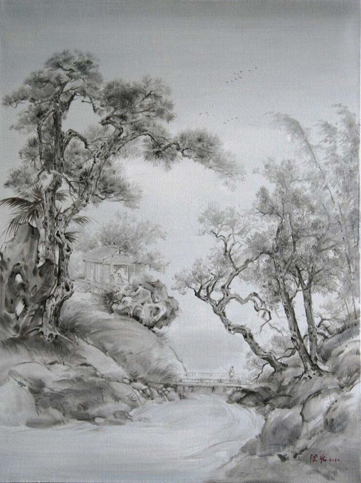 造形写心，形神兼备——品读陶宏佛像绘画作品中的艺术境界与追求