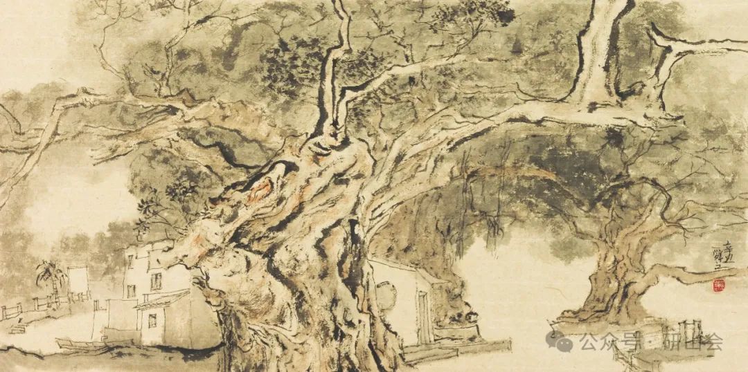 肖舜之画中的“线” | 纯之又纯、透之又透