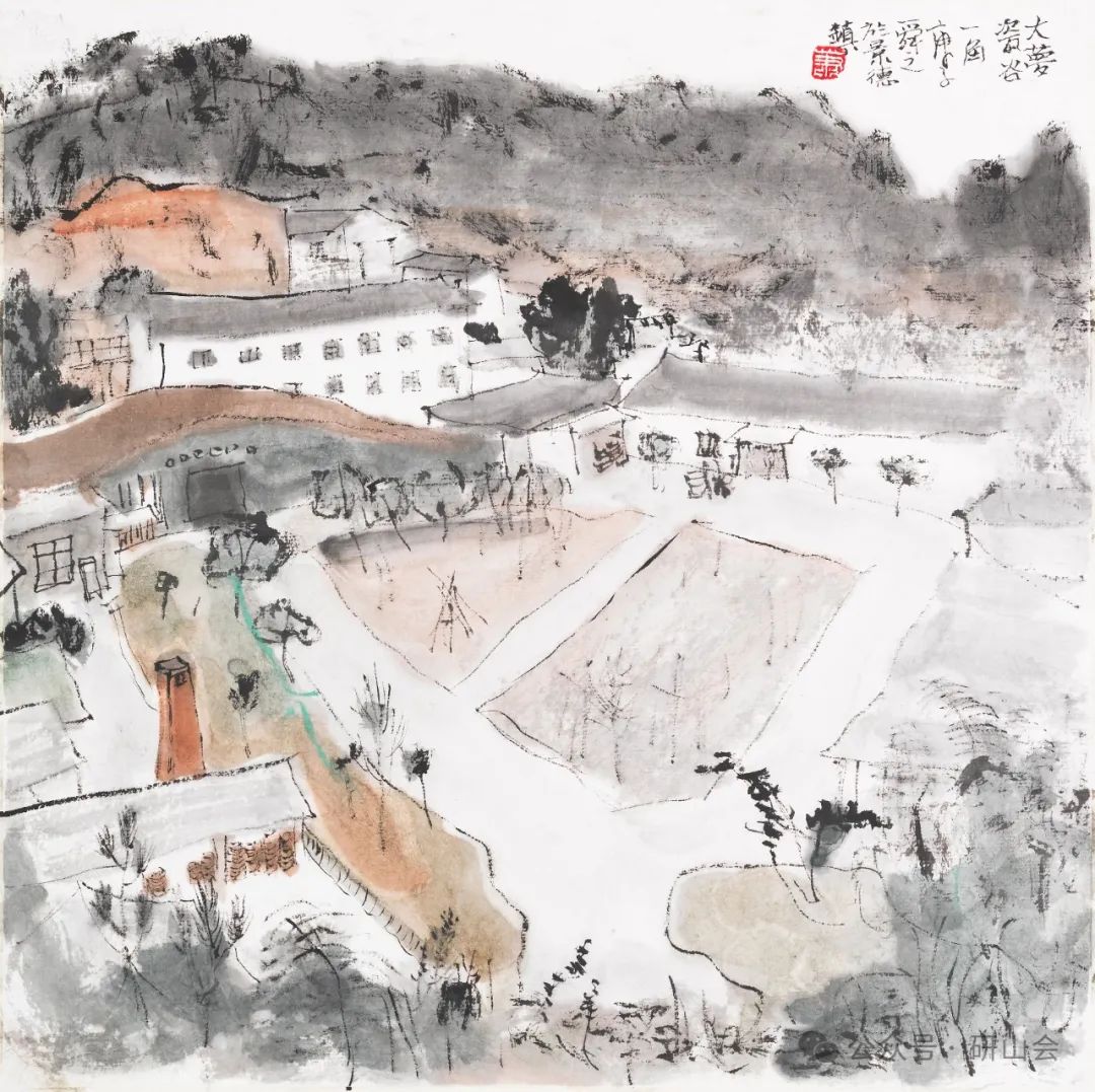 肖舜之画中的“线” | 纯之又纯、透之又透
