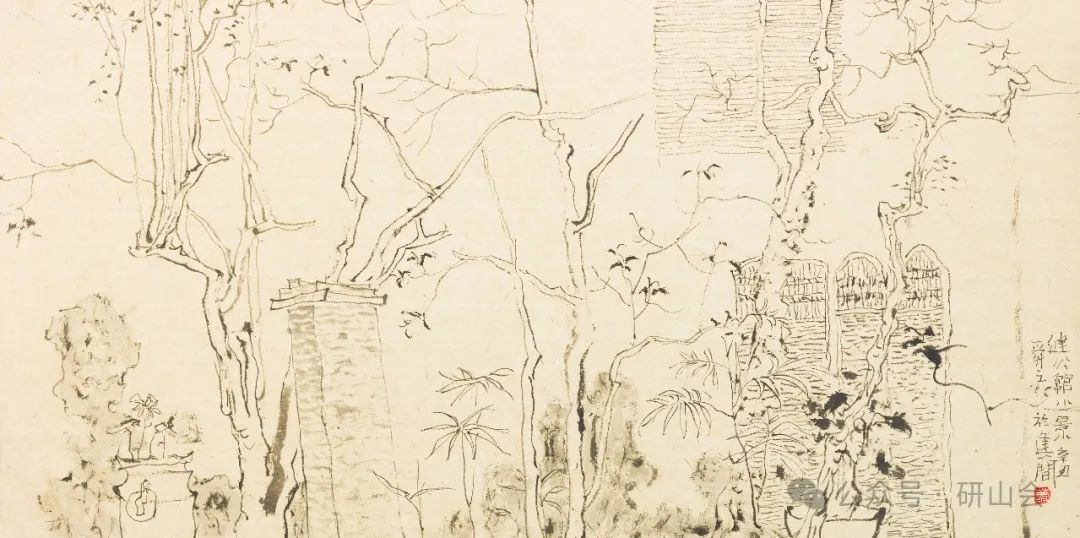 肖舜之画中的“线” | 纯之又纯、透之又透