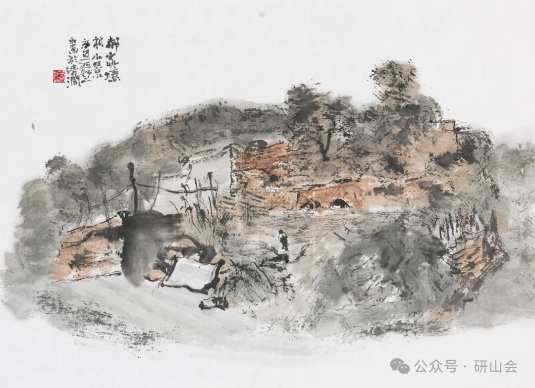 肖舜之画中的“线” | 纯之又纯、透之又透