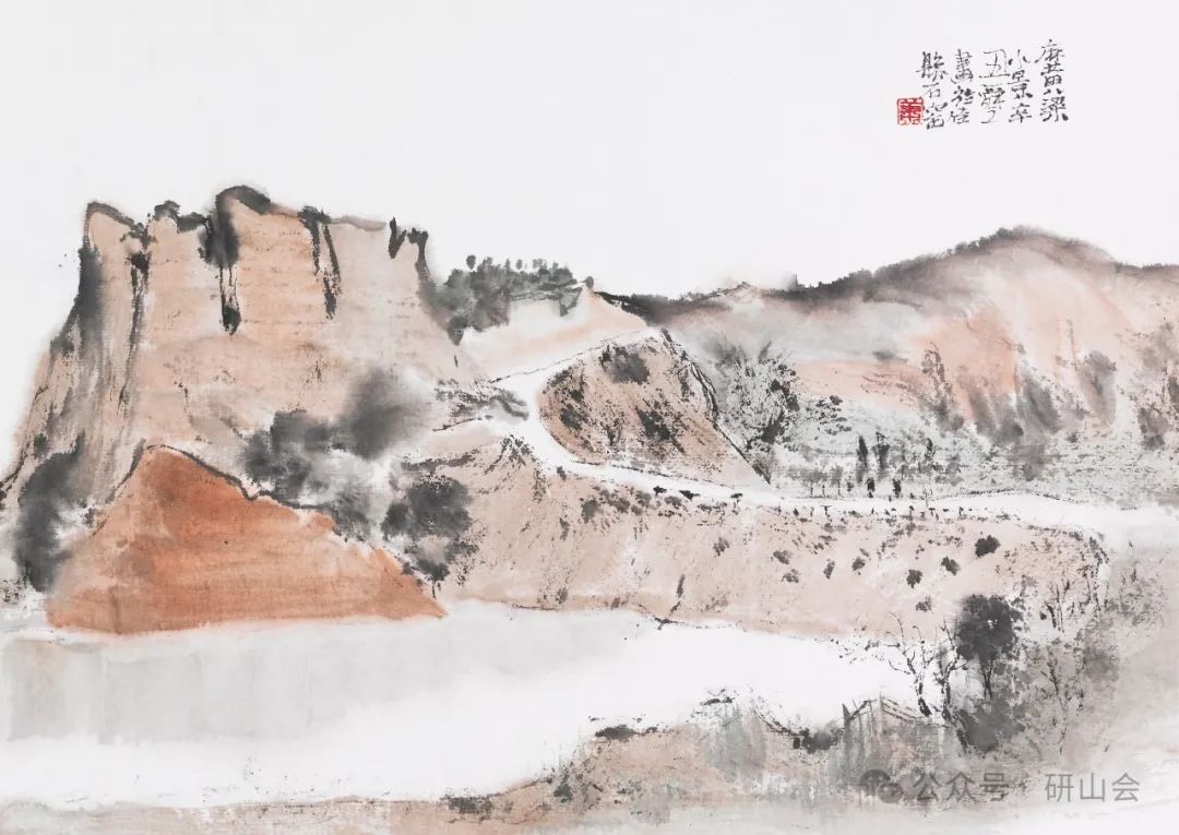 肖舜之画中的“线” | 纯之又纯、透之又透