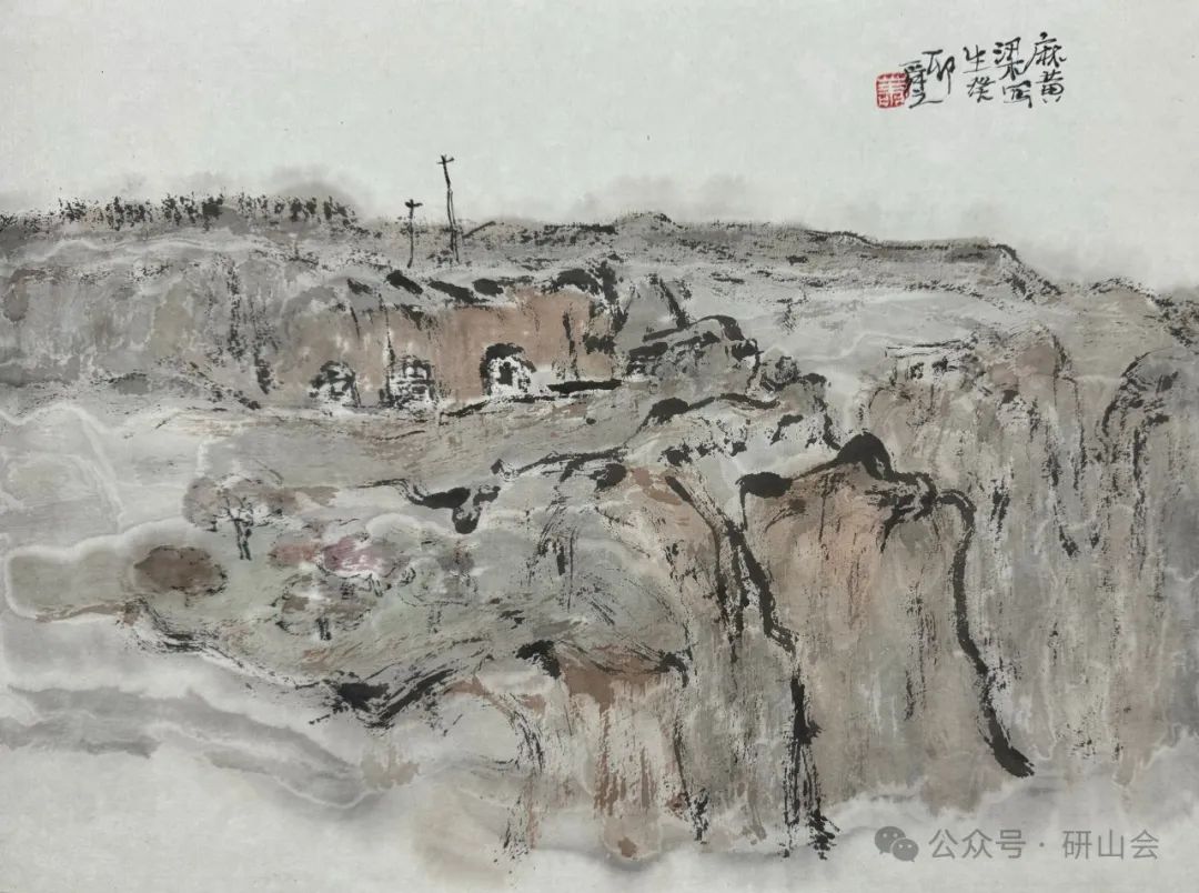 肖舜之画中的“线” | 纯之又纯、透之又透