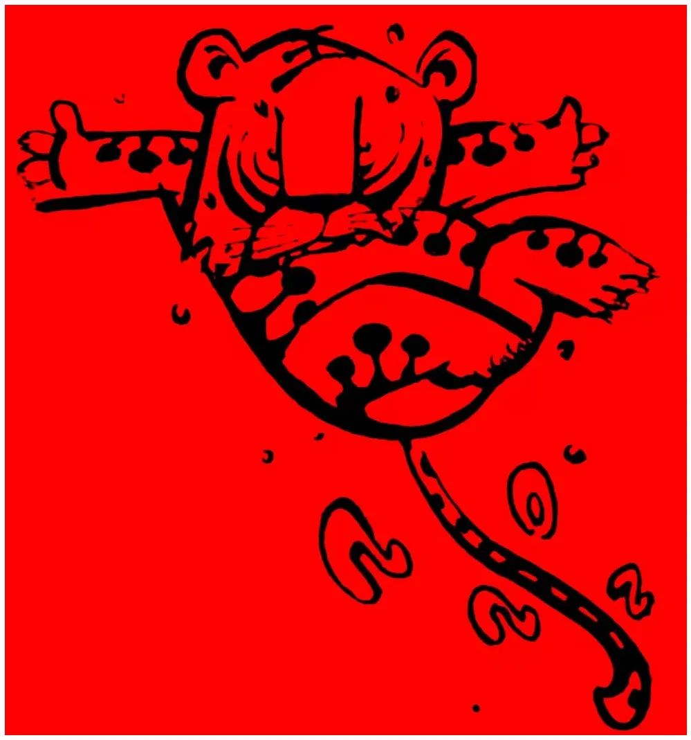 代大权生肖贺岁版画丨在旋转飞腾中找到勇气和希望