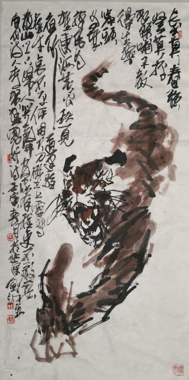 笔意精浑  纵情自如——专访有“画坛乳虎”之称的著名画家林剑冲