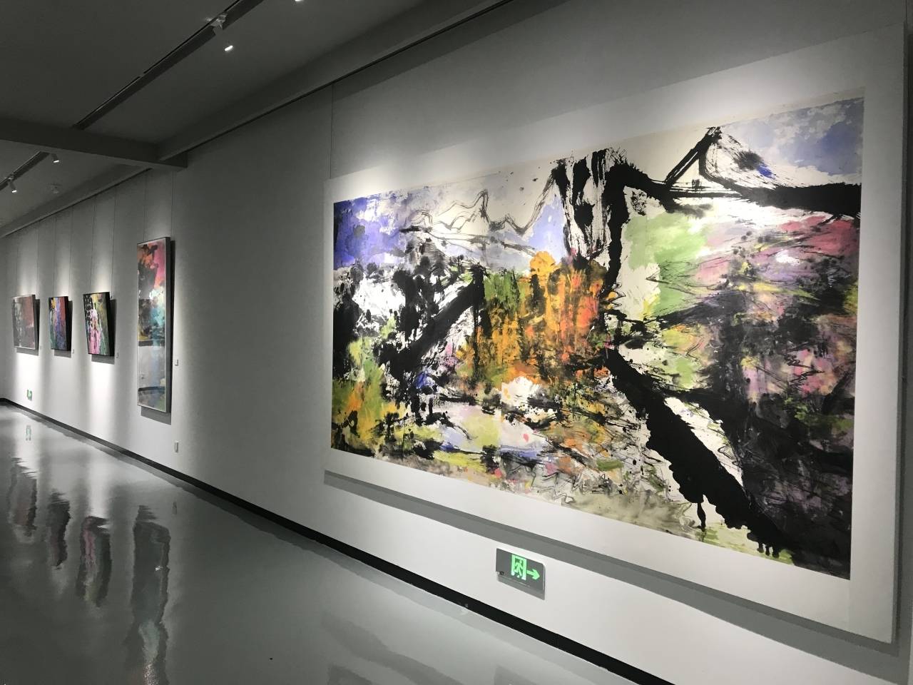 “形式的自觉——唐承华艺术展”在嘉兴开幕，开启色彩的觉醒