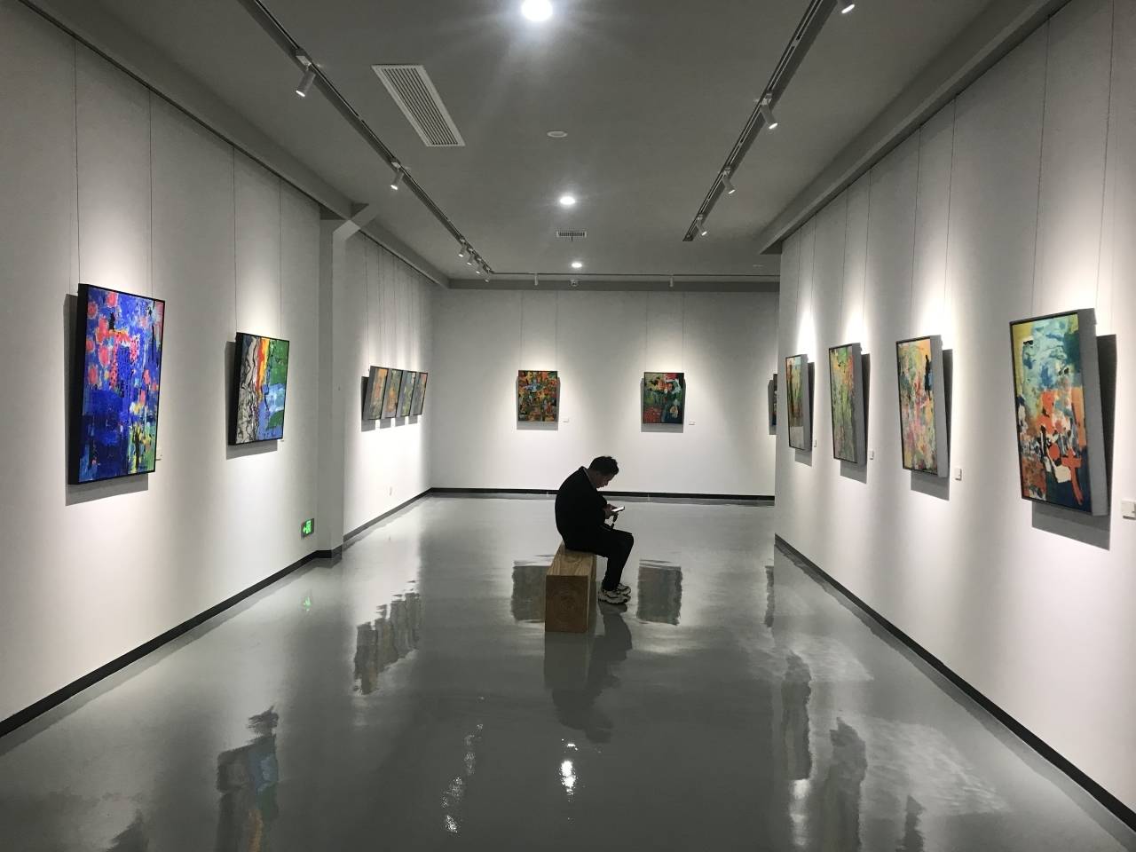 “形式的自觉——唐承华艺术展”在嘉兴开幕，开启色彩的觉醒