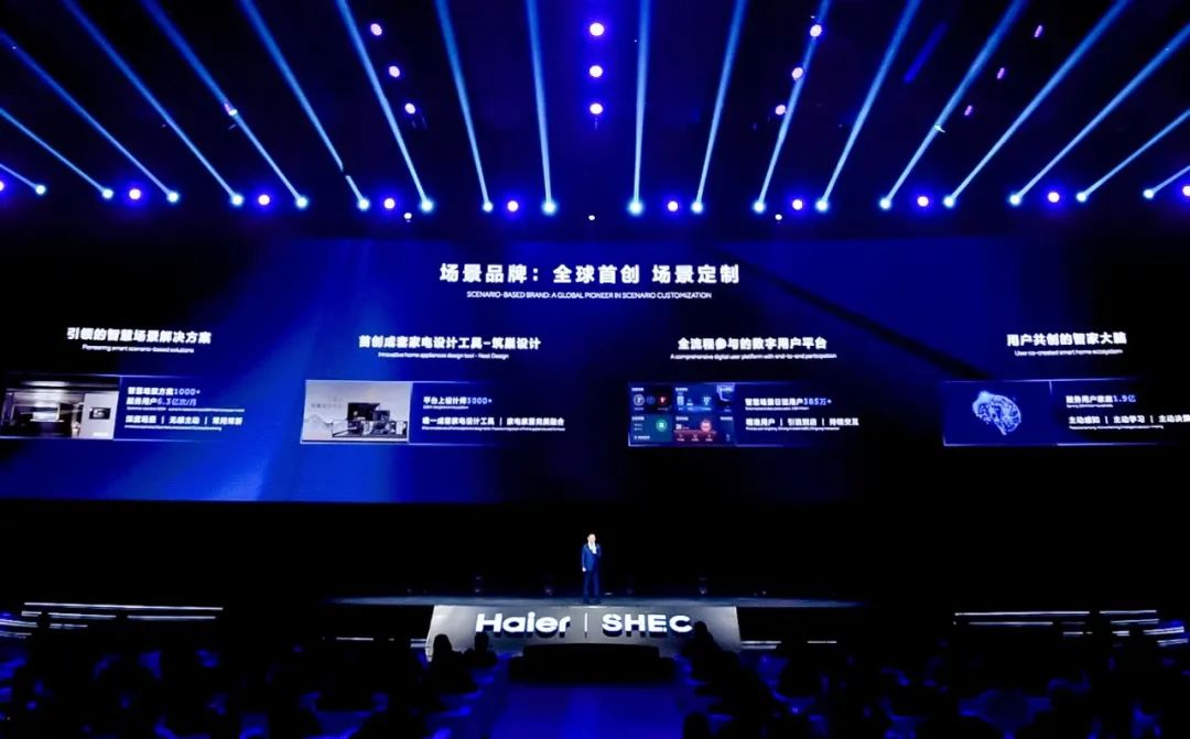 数智共生   万象更新——海尔智家2023生态大会在上海世博中心举行
