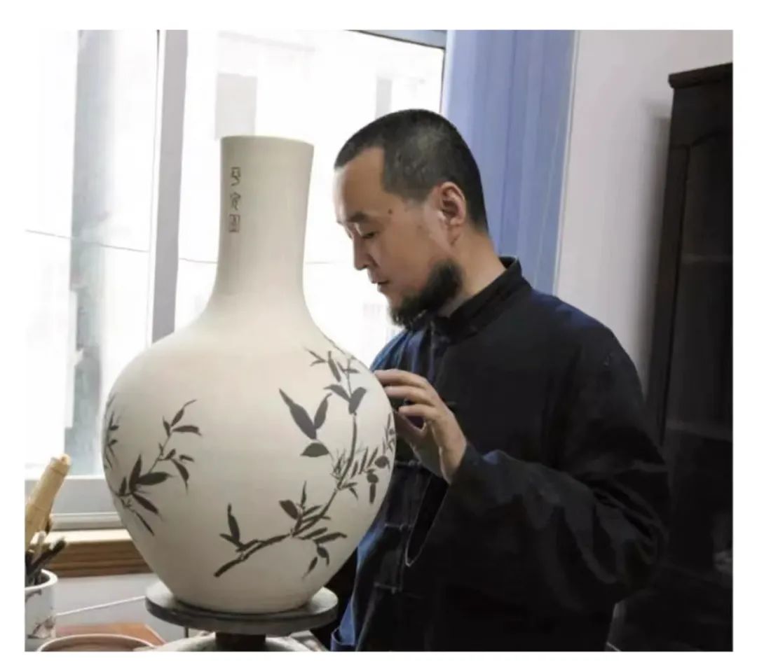 李健强画瓷丨形神兼备，韵味隽永