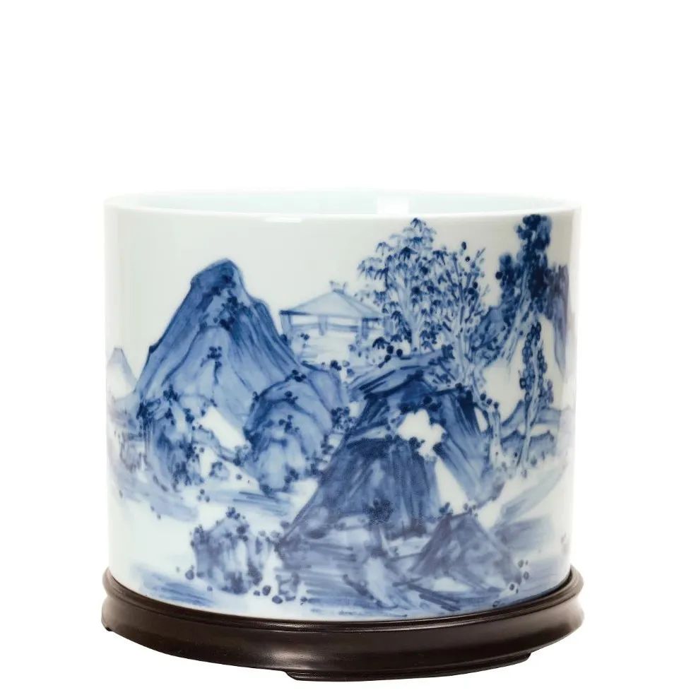 李健强画瓷丨形神兼备，韵味隽永