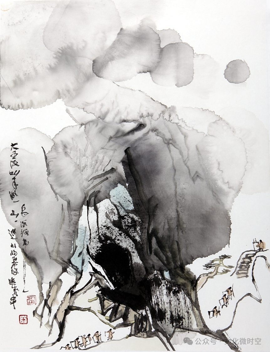 质朴的语言  入心的教导，岳海波综合材料绘画创作专题讲座在滨州开讲