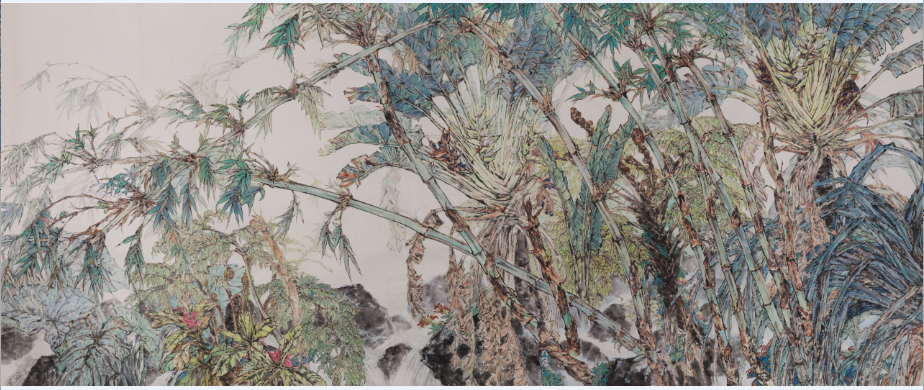 brtv纪实科教频道“虚佇神素——李雪松花鸟画作品展”特别节目将于明晚8点播出