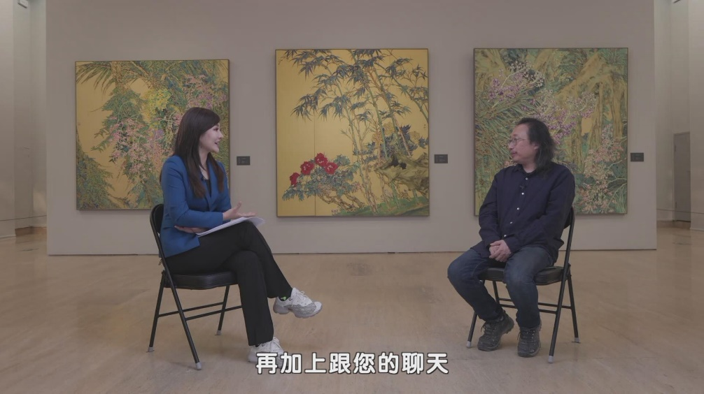 brtv纪实科教频道“虚佇神素——李雪松花鸟画作品展”特别节目将于明晚8点播出