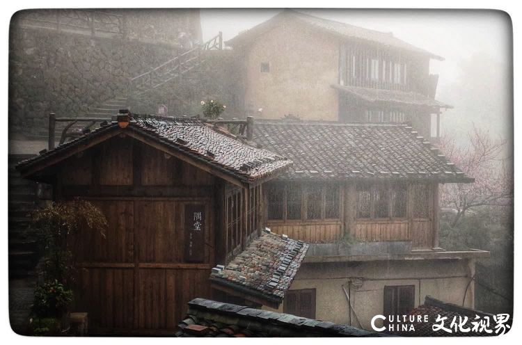 古村坑根嗅早春