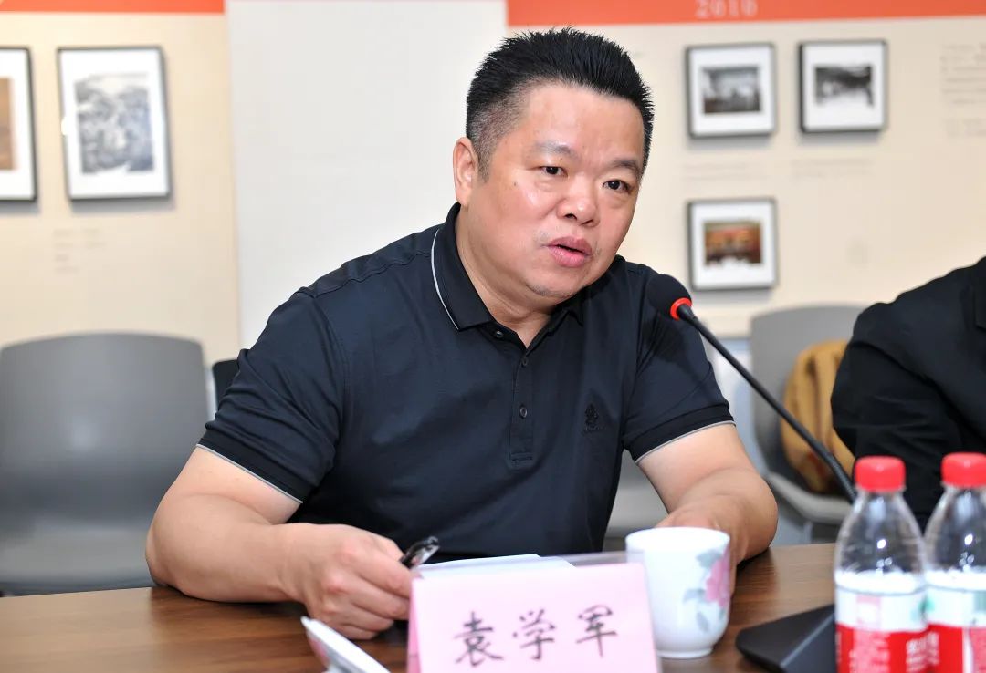 中国国家画院院长刘万鸣一行到湖南省画院考察调研