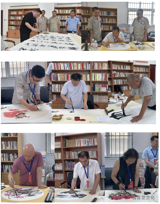 济南第二监狱联合济南市工商联文联开展“送文化基层行”社会帮教活动