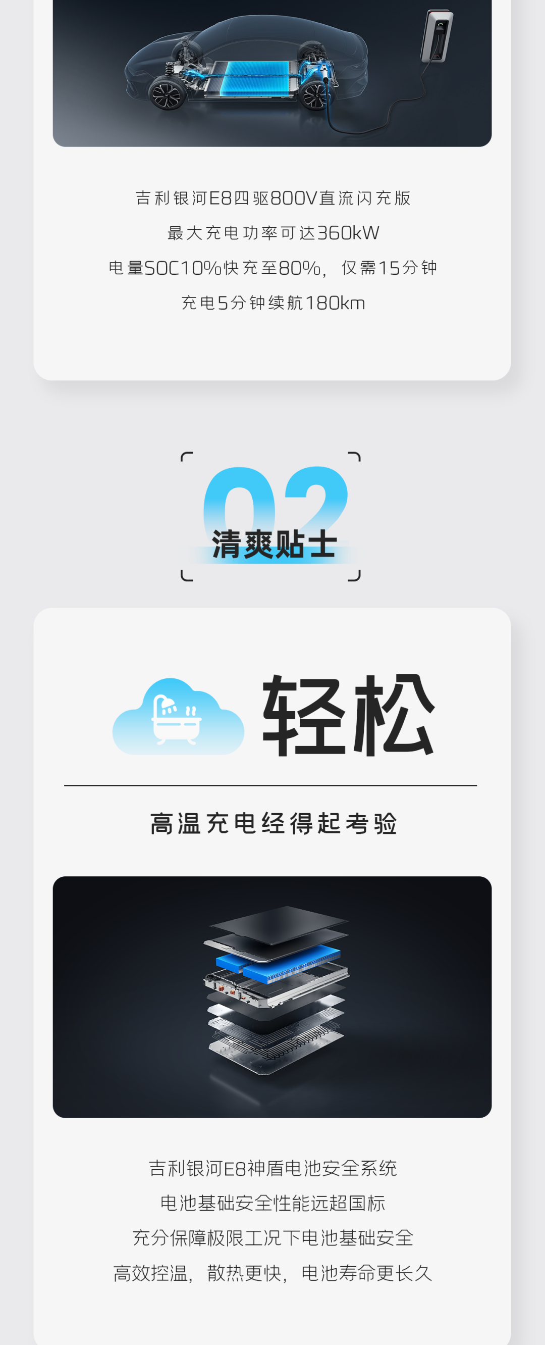 吉利银河e8 | 酷热来袭，快来领取“暑”于你的清爽贴士