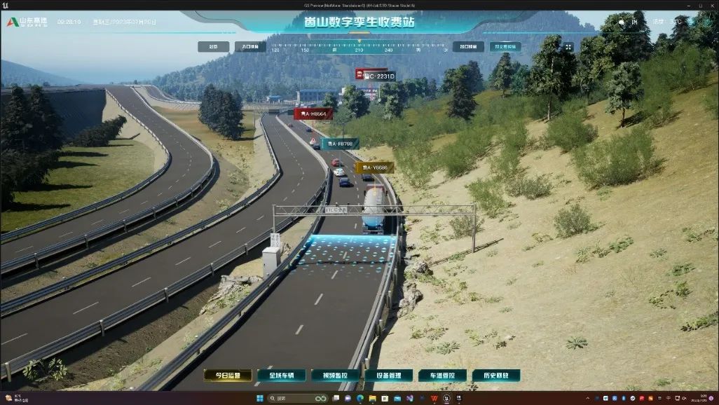 山东高速建成山东省首个数字孪生收费站，高速公路智慧收费站数字2.0时代开启