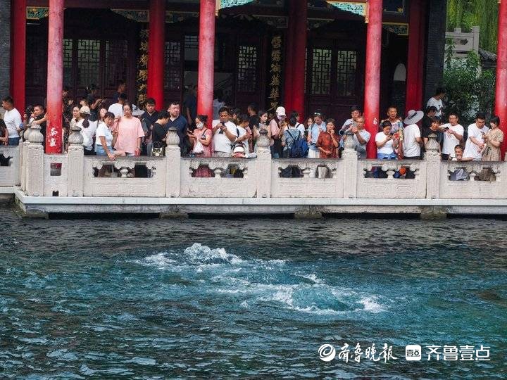 持续喷涌20年！2003年复涌后的济南趵突泉太给力了