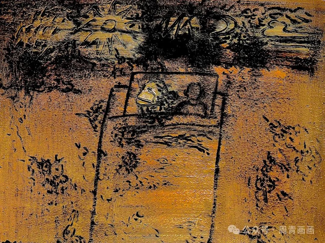 周青油画作品系列《浮生一面1-10》：人生最美是清欢