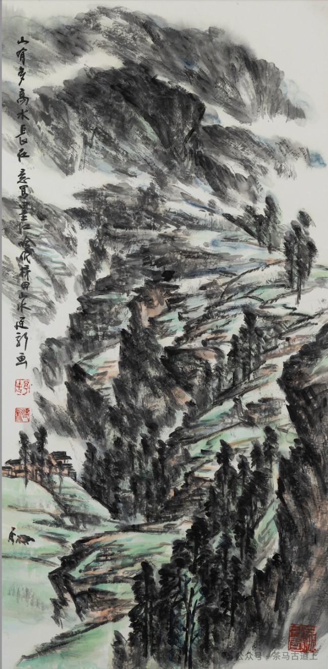 随舒建新重游广西哈尼人村落，再赏元阳梯田美景