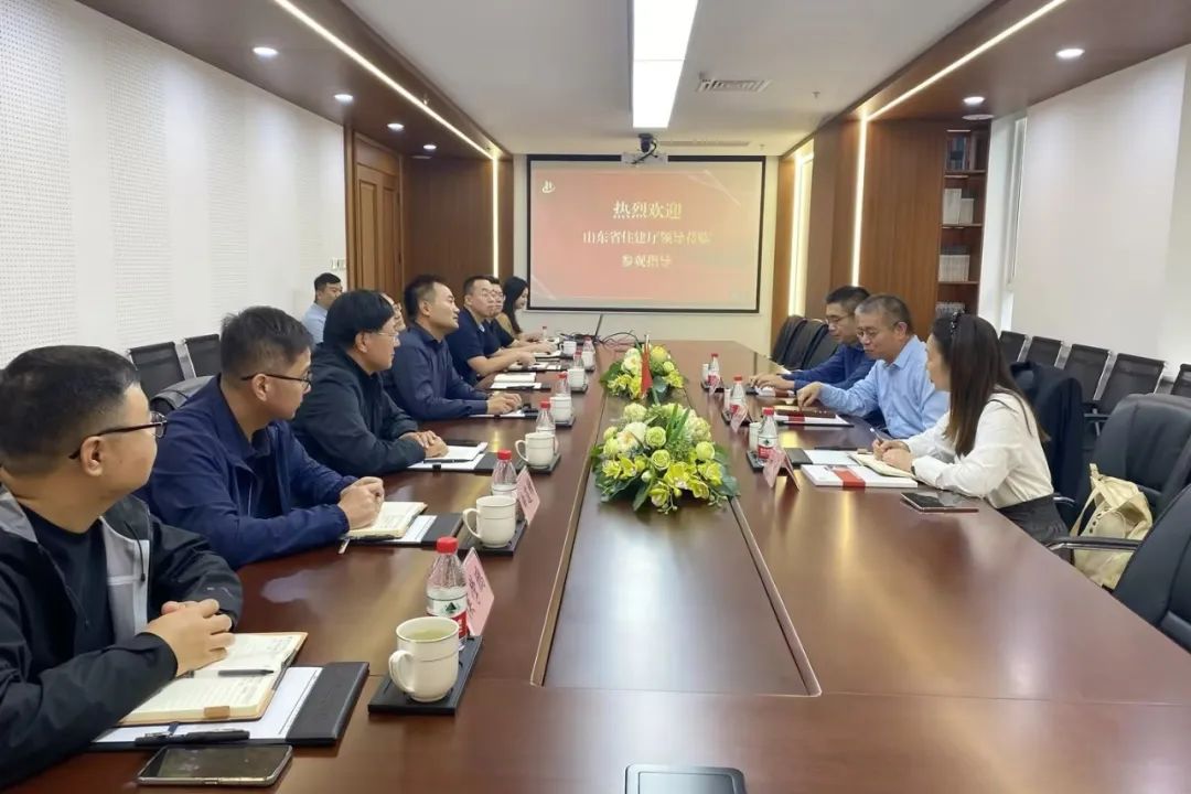 山东省住房和城乡建设厅党组成员、副厅长周善东一行到汉宸集团调研指导工作