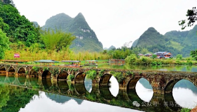 鹅泉跃鲤三层浪，广西靖西好风光……随舒建新到鹅泉村探访“灵泉晚照”