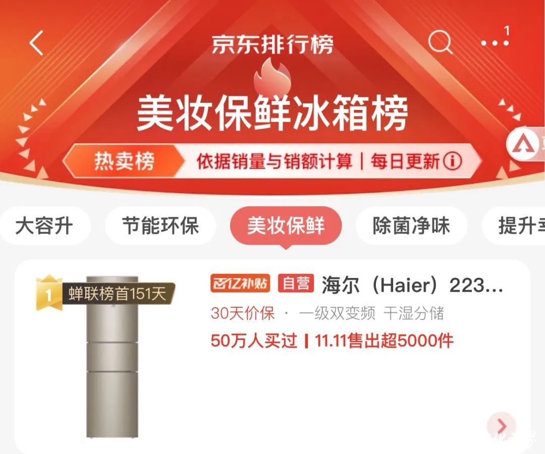 双11：渠道多榜单，海尔是榜样