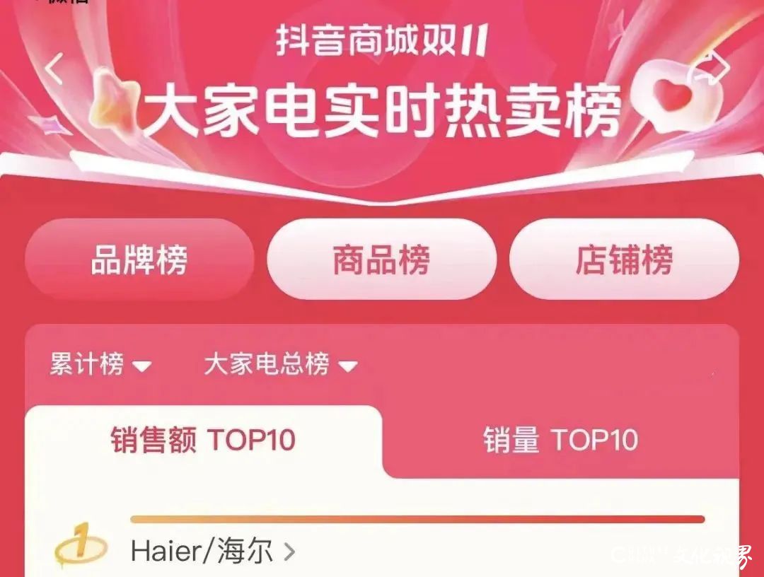 双11：渠道多榜单，海尔是榜样