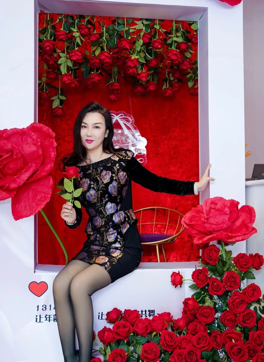 鲜花配美人——莎蔓莉莎唯美的下午茶爱住了