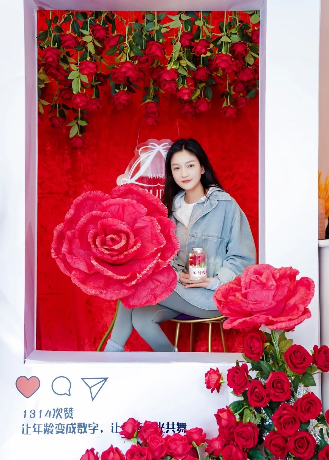 鲜花配美人——莎蔓莉莎唯美的下午茶爱住了