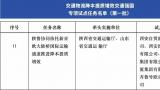 山东高速集团申报项目入选全国首批“交通物流降本提质增效交通强国专项试点名单”