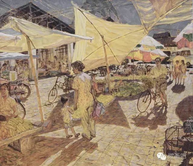 谢森·风景油画丨神奇洒脱，甚至有意的潦草，透出绘画性的魅力和西部的野性力量