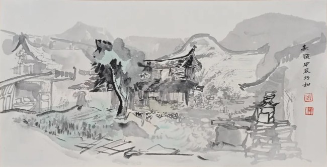 艺术赋能乡村振兴，“途画西浦——山水圈写生公益教学班”在宁德寿宁举办