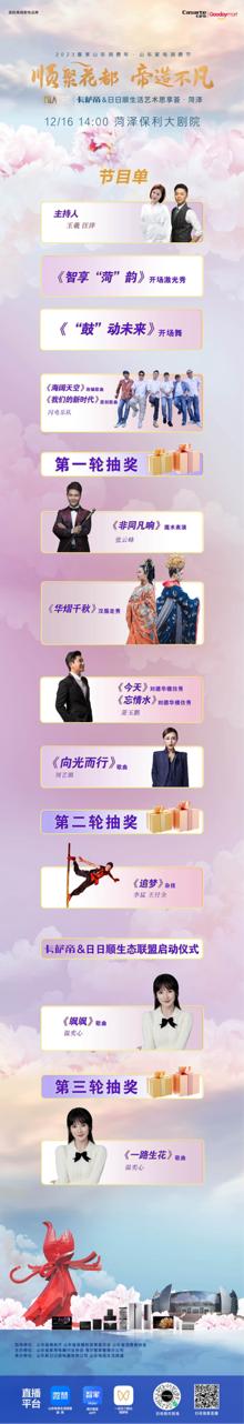 “顺聚花都  帝造不凡”——卡萨帝生活艺术思享荟将于12月16日在菏泽保利大剧院举行
