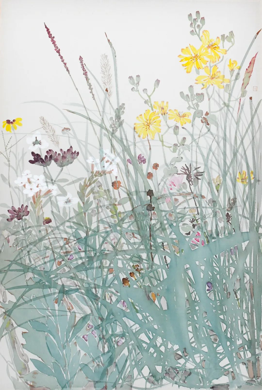 随性细腻   兼容并蓄——著名青年画家李恩成谈没骨画技法与美育引领