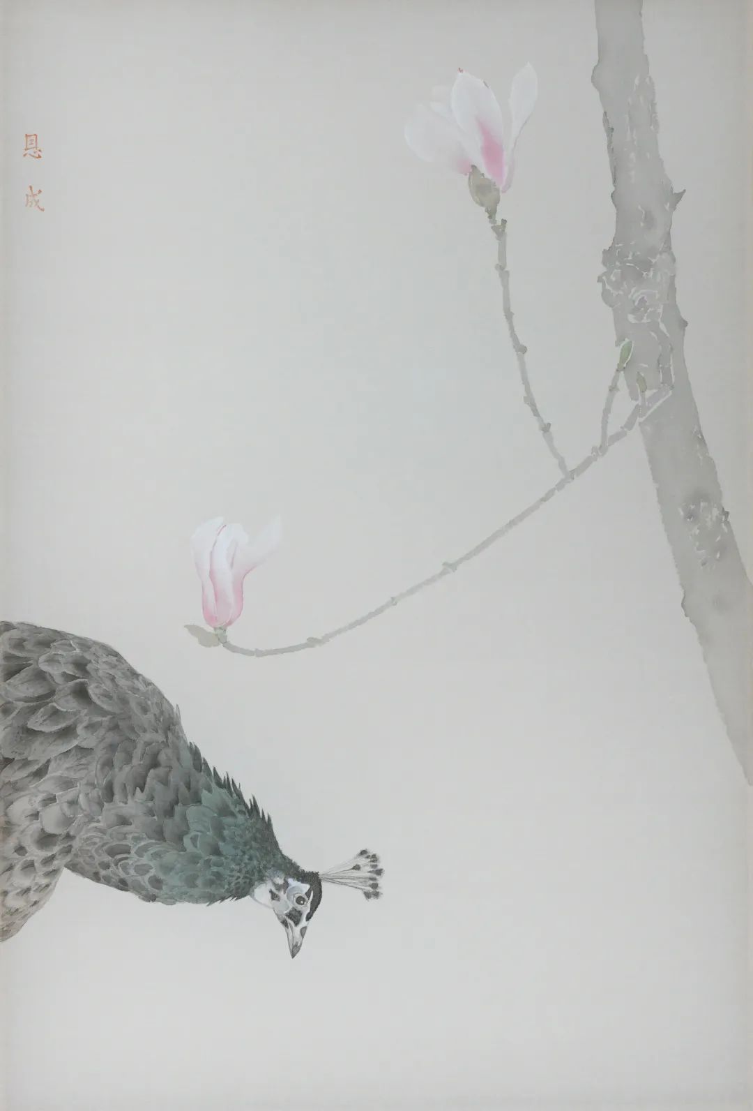 随性细腻   兼容并蓄——著名青年画家李恩成谈没骨画技法与美育引领