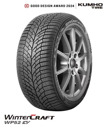 锦湖轮胎wintercraft wp52 ev荣获日本优良设计奖