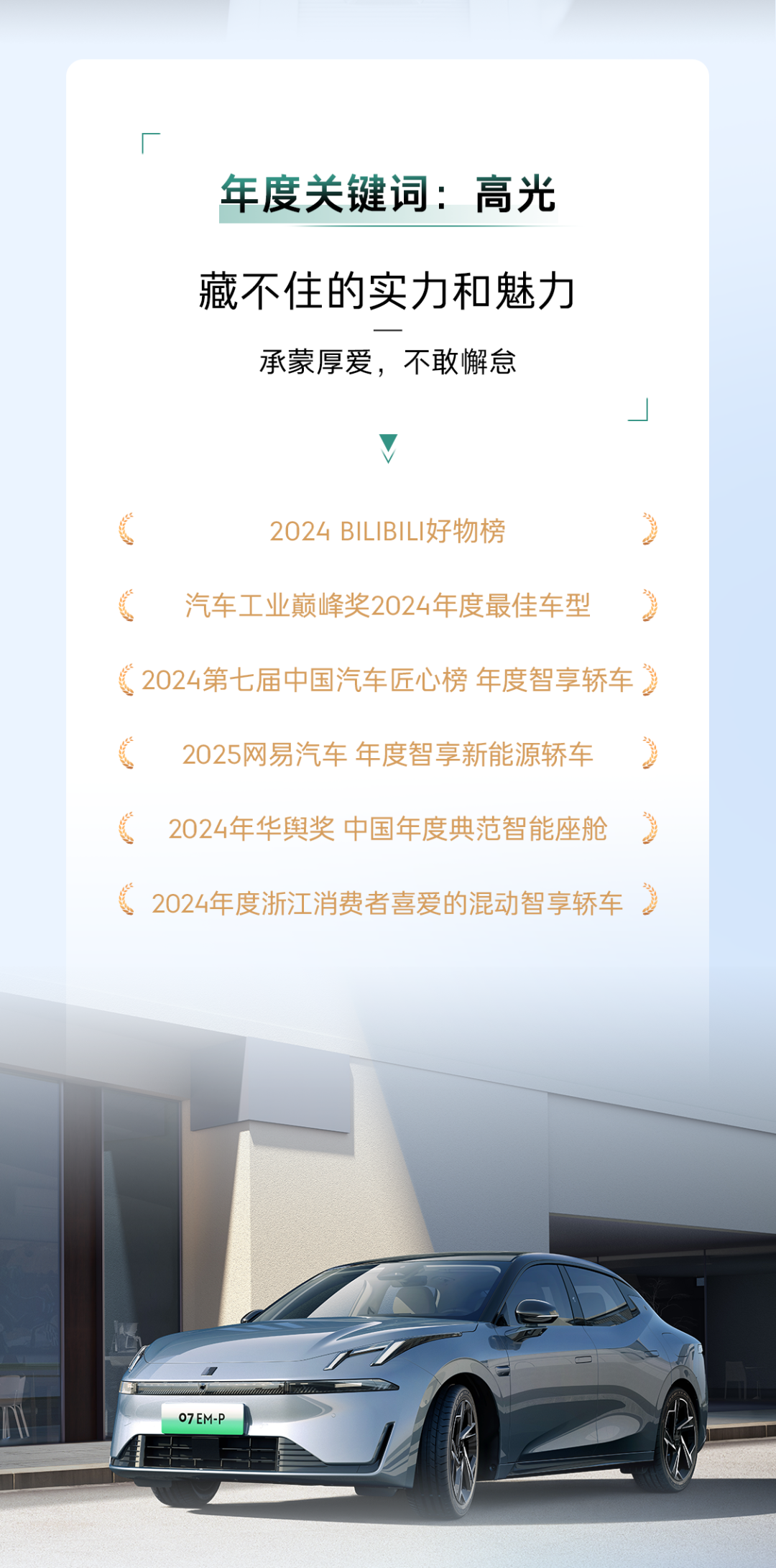 领克07 em-p | 回首2024，不负7待