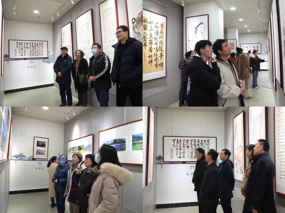 举办笔会、展览……日照职业技术学院用书画之美告别2023