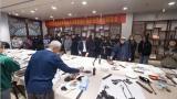举办笔会、展览……日照职业技术学院用书画之美告别2023